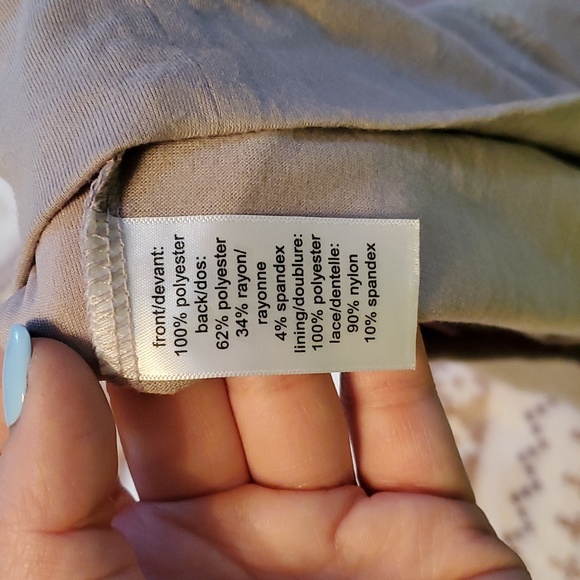 Maurice's Lavender Tank Top Size Medium - Picture 4 of 5